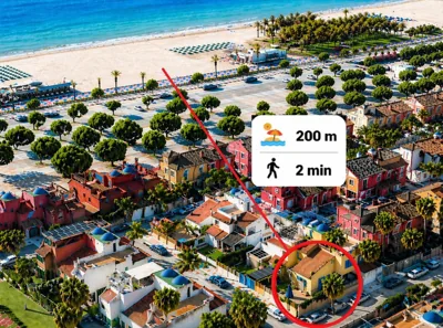 13 Guest Villa 3 min Walk to Beach BBQ Cinema Perfect for Groups — 写真 3