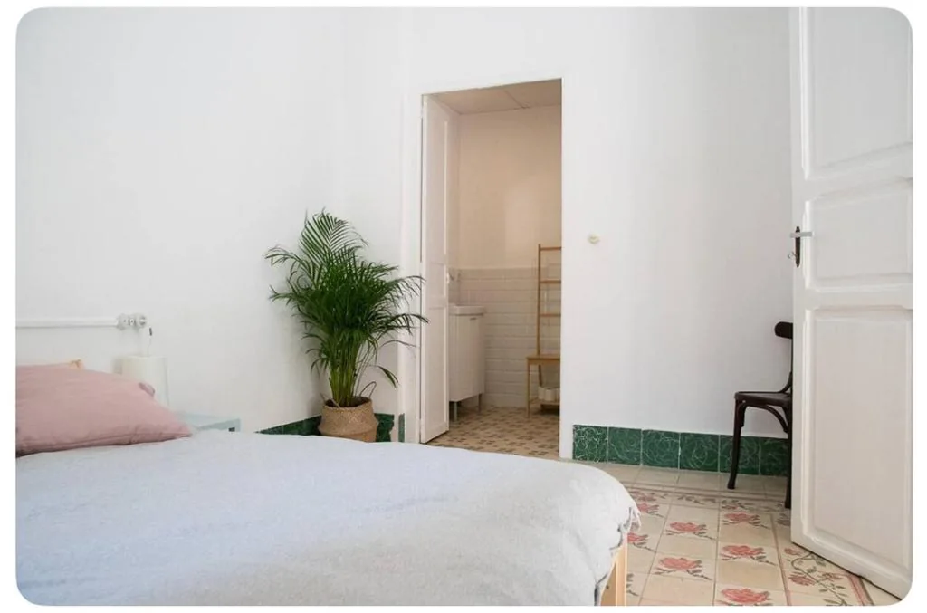 Tweepersoonskamer — 2-Habitación con Baño privado 1 cama de matrimonio