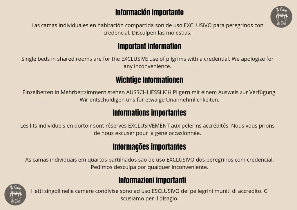 Lit simple en dortoir partagé — A Casa Do Boi