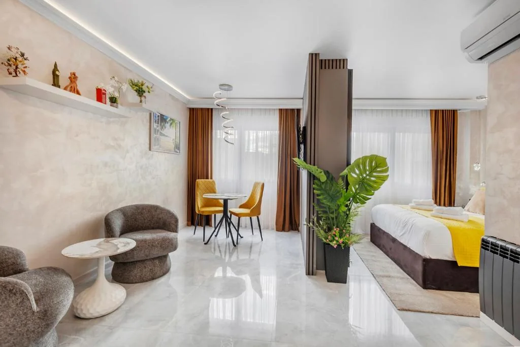 Monolocale Deluxe con letto matrimoniale grande — A&R Luxury Apartments