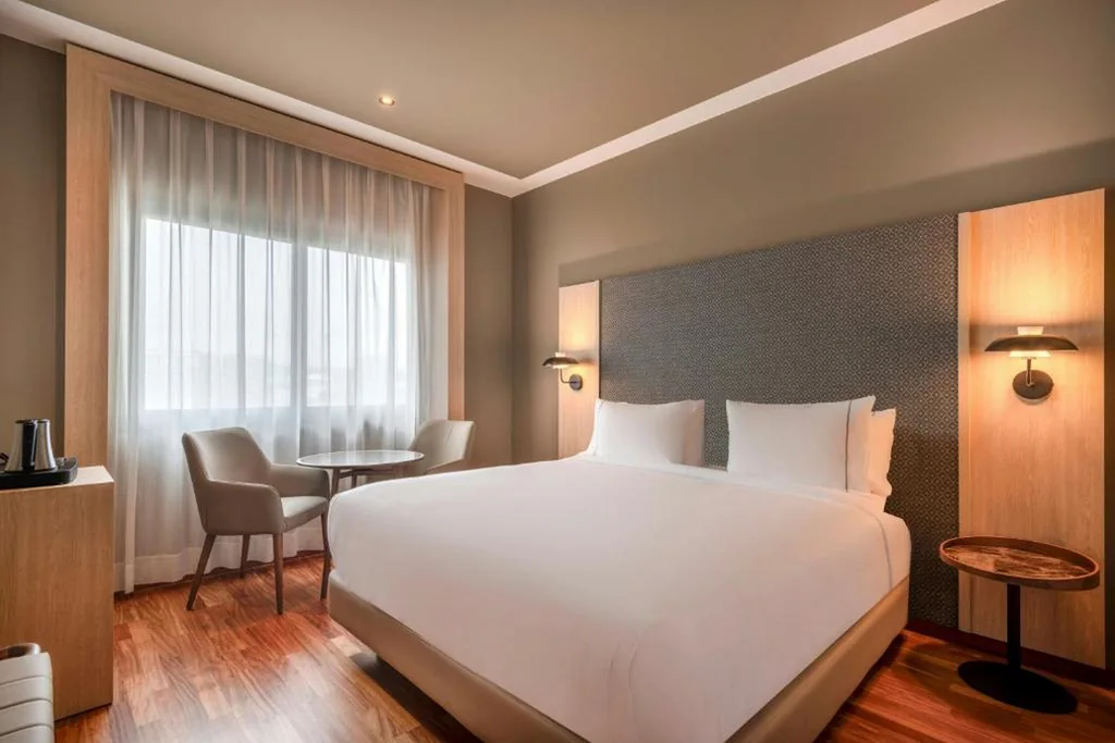 Camera doppia con vista sulla città — AC Hotel A Coruña by Marriott