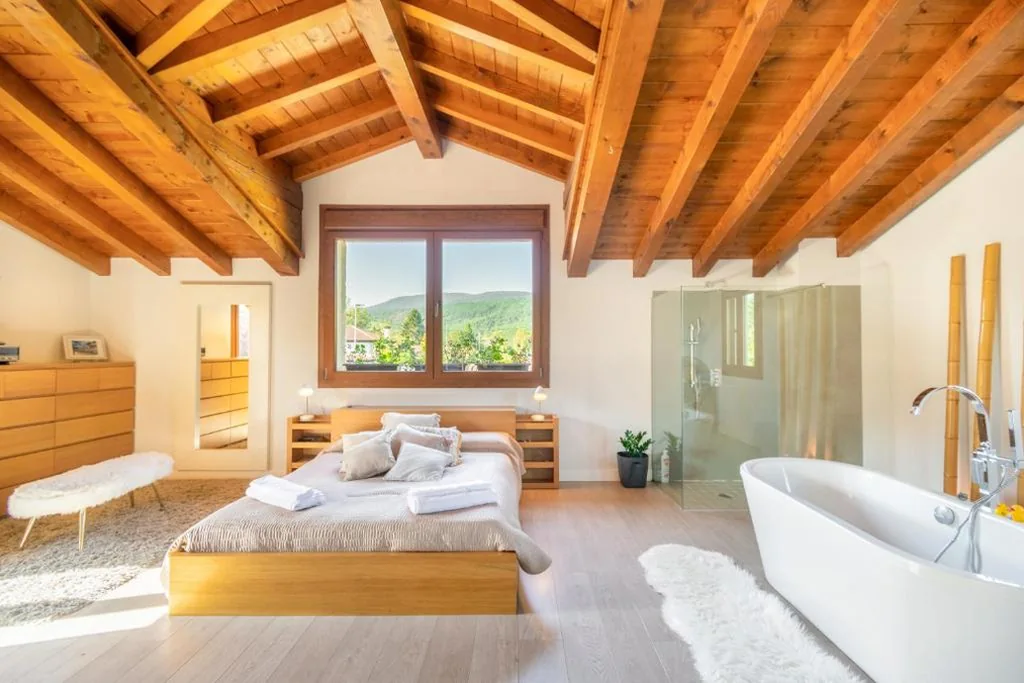 Villa con 3 camere da letto — Acogedora casa rural con jardín próxima a Pamplona