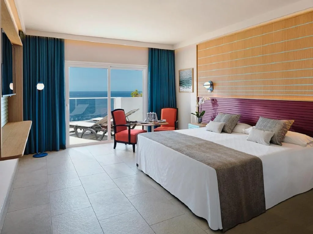 Tweepersoonskamer met uitzicht op zee - 1 of 2 bedden — Adrián Hoteles Roca Nivaria