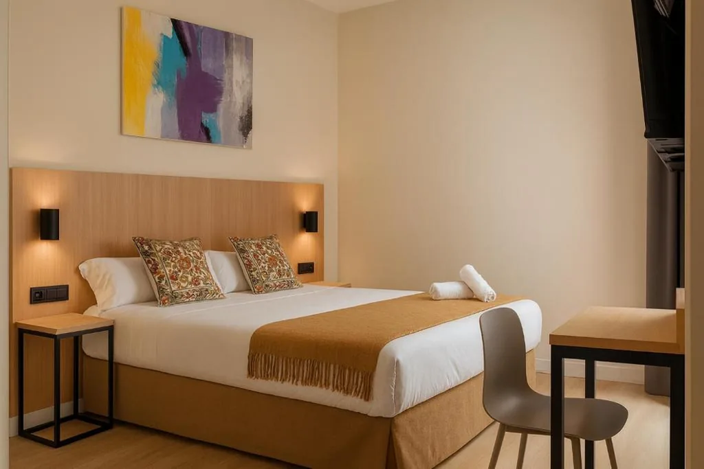 スタンダードダブルルーム — Aerohotel Barcelona Airport 24h