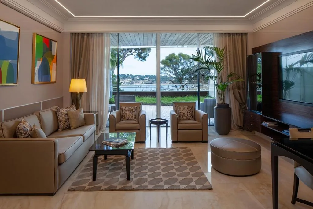 Suite Deluxe com vista para o mar e acesso ao spa — Alàbriga Hotel & Spa GL