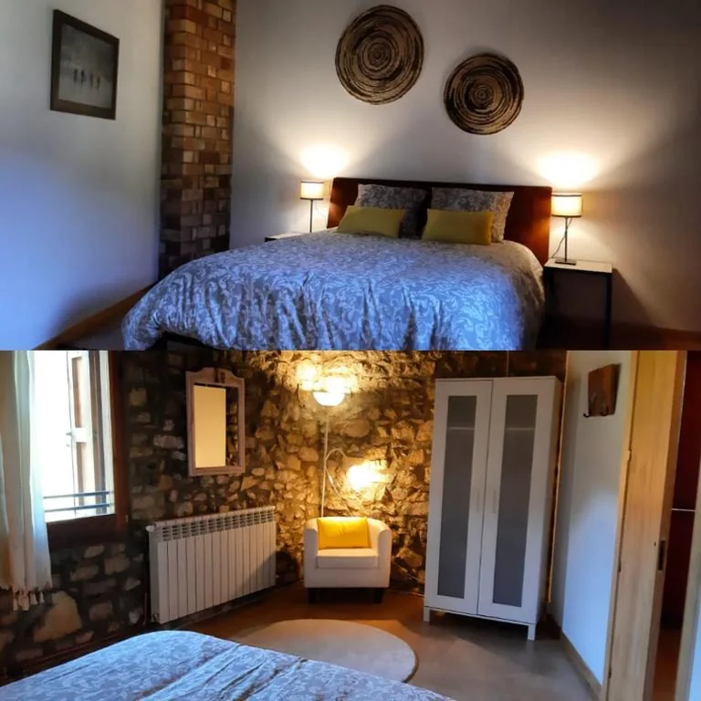 Habitación Doble con vistas a la montaña — Alberg Rural La Rectoria de Pedra