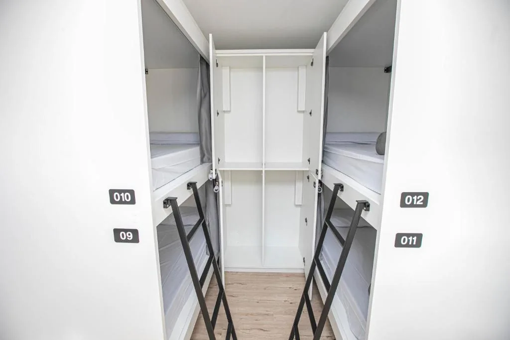 混合宿舍间双层床位 — Albergue A Fabrica