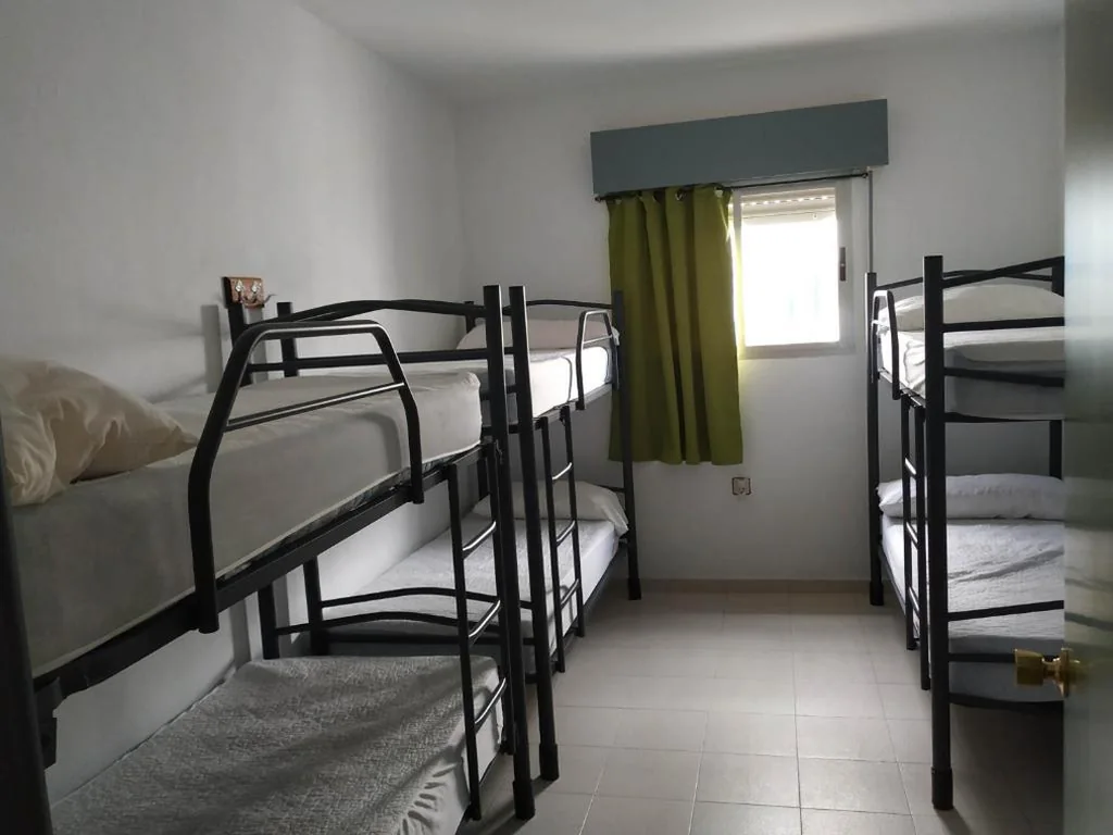 Bed in 6-Bed Female Dormitory — Albergue de San Jose