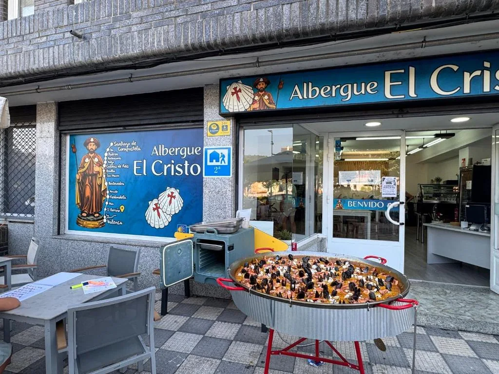 Letto singolo in camera condivisa — Albergue el cristo