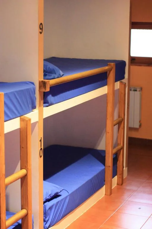 Letto a castello in camera condivisa mista — Albergue La Casa del Camino
