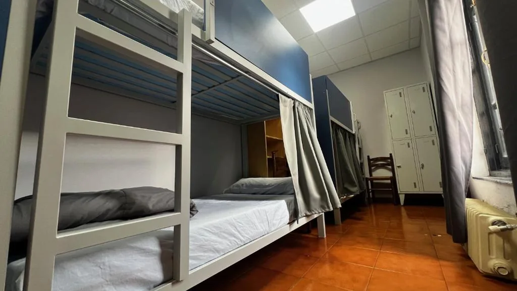 Bett in gemischtem Schlafsaal mit 4 Betten — Albergue La Estación