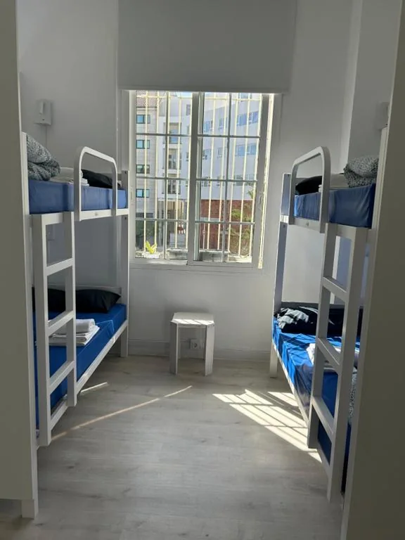 Bett im gemischten 8-Bett-Schlafsaal — Albergue SCQ