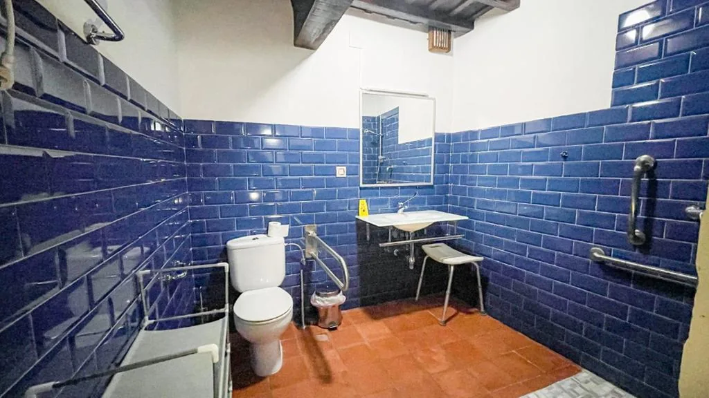 Eenpersoonsbed in gedeelde kamer — Albergue Turístico "San Blas" I Hospedaje en Vía de la Plata I Oliva de Plasencia
