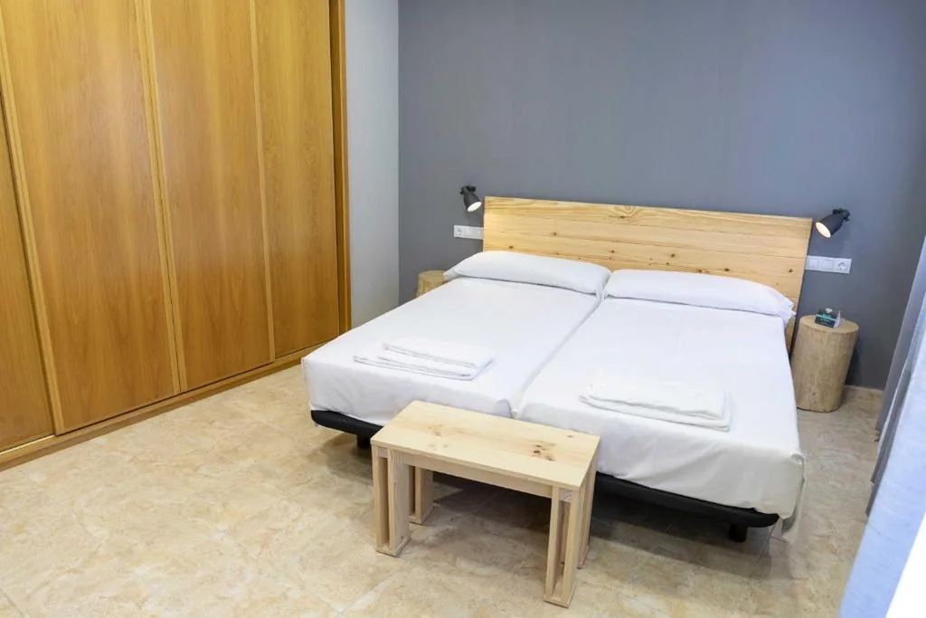 Chambre double économique - 2 lits — Alda Estella Hostel