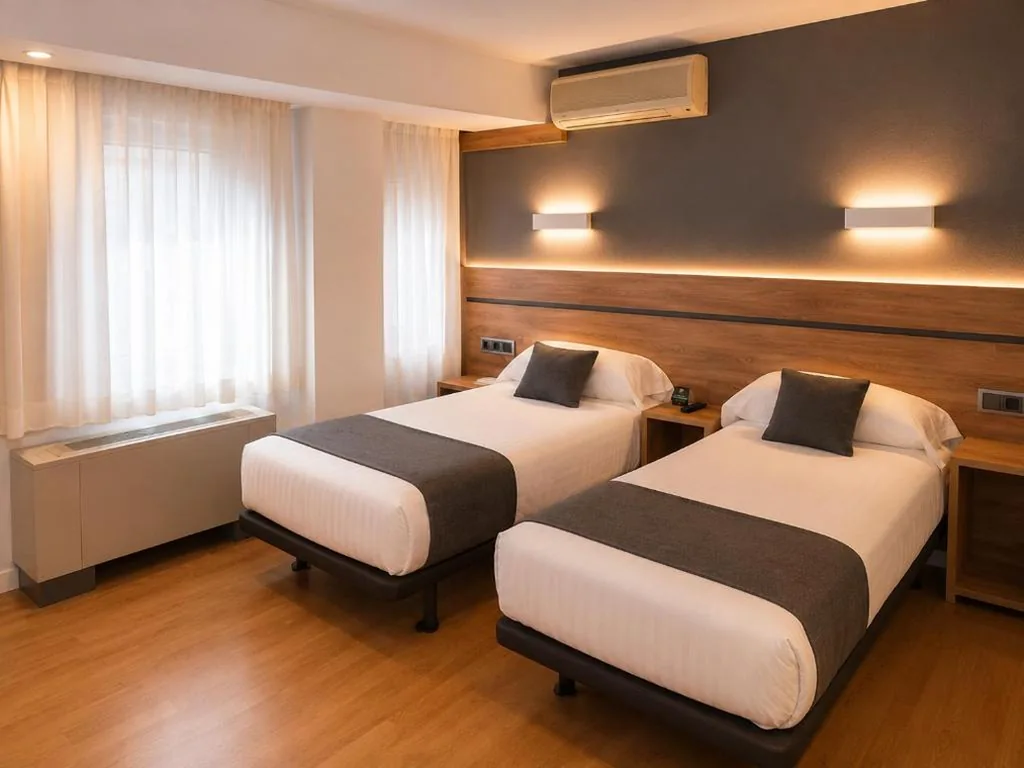 Habitación Doble Económica - 1 o 2 camas — Alda Palencia Plaza