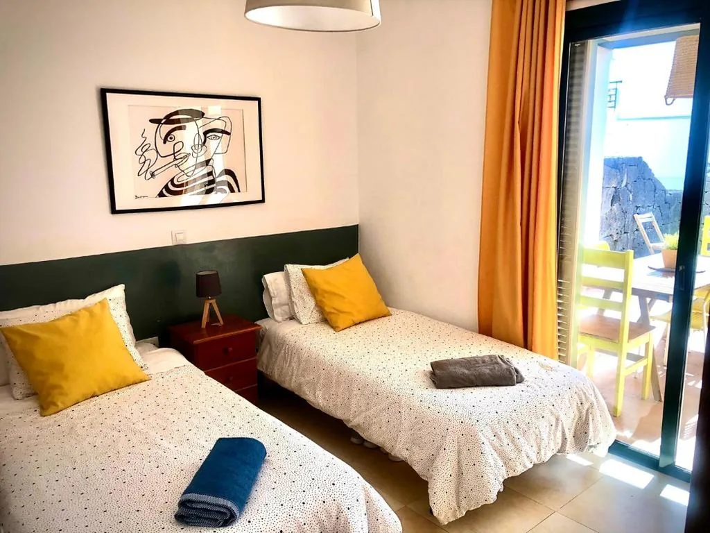 Alegranza, apartamento de 3 habitaciones en Lanzarote