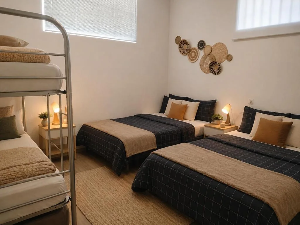 Habitación Familiar con baño compartido — Alexa Host Vallecas