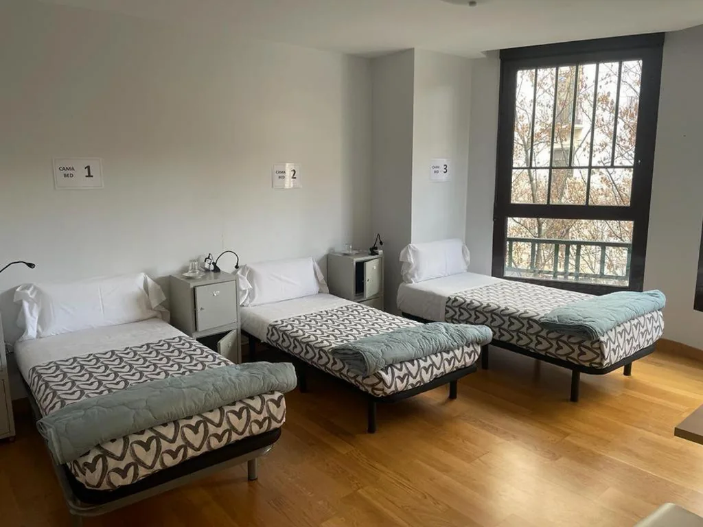 Einzelbett im Frauenschlafsaal — Aloha Hostel