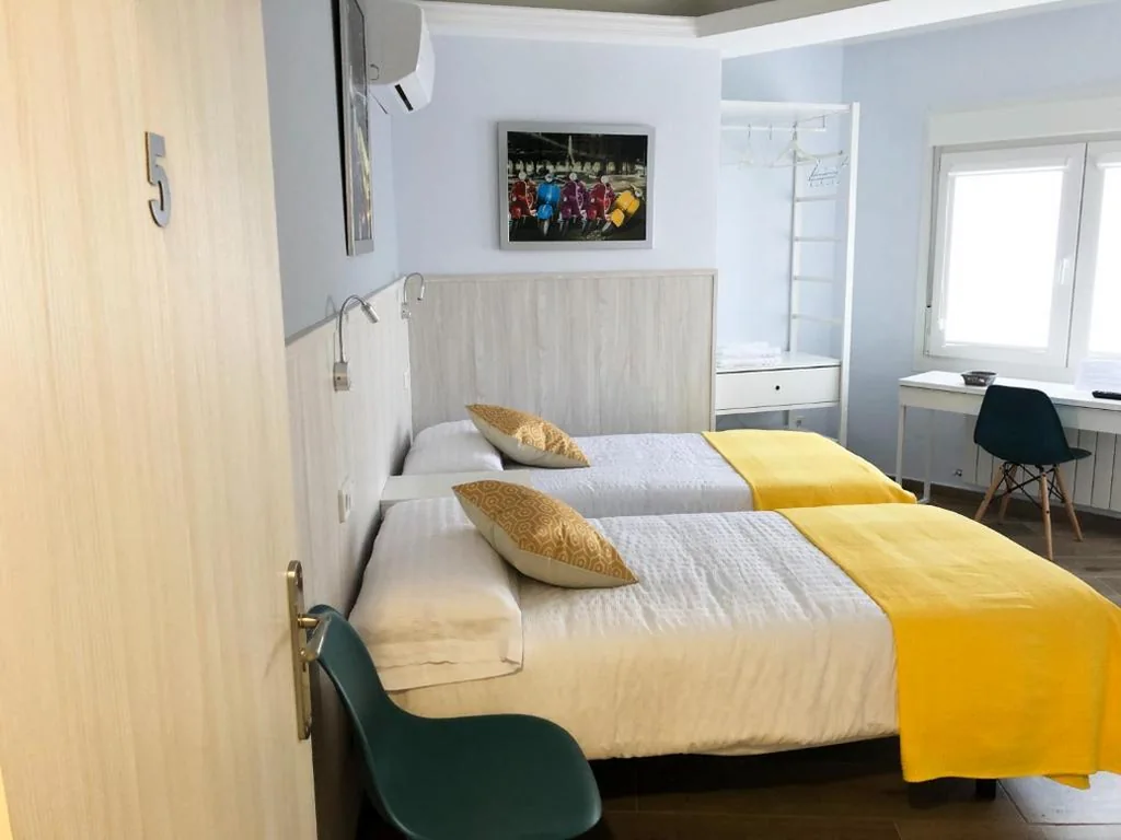 Deluxe-Zweibettzimmer mit Balkon — Alojamiento HC