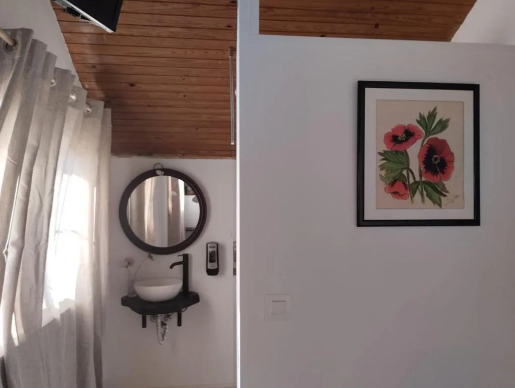 Chambre Double avec salle de bains privative — Aloxamento A Mariña