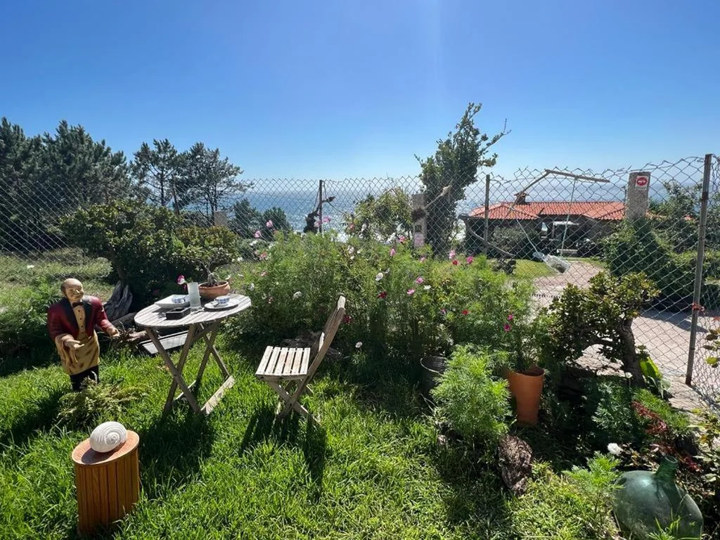 Chambre Double avec vue sur le jardin — Aloxamento A Mariña