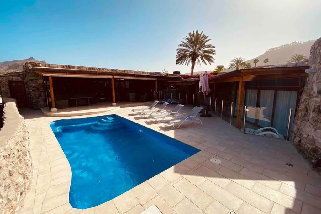 Villa con 3 camere da letto — Anfi Tauro Golf Villa with private heated pool