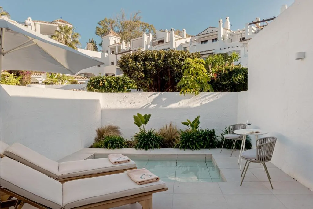 Suite Junior avec petite piscine — Anfitrión Villas & Suites