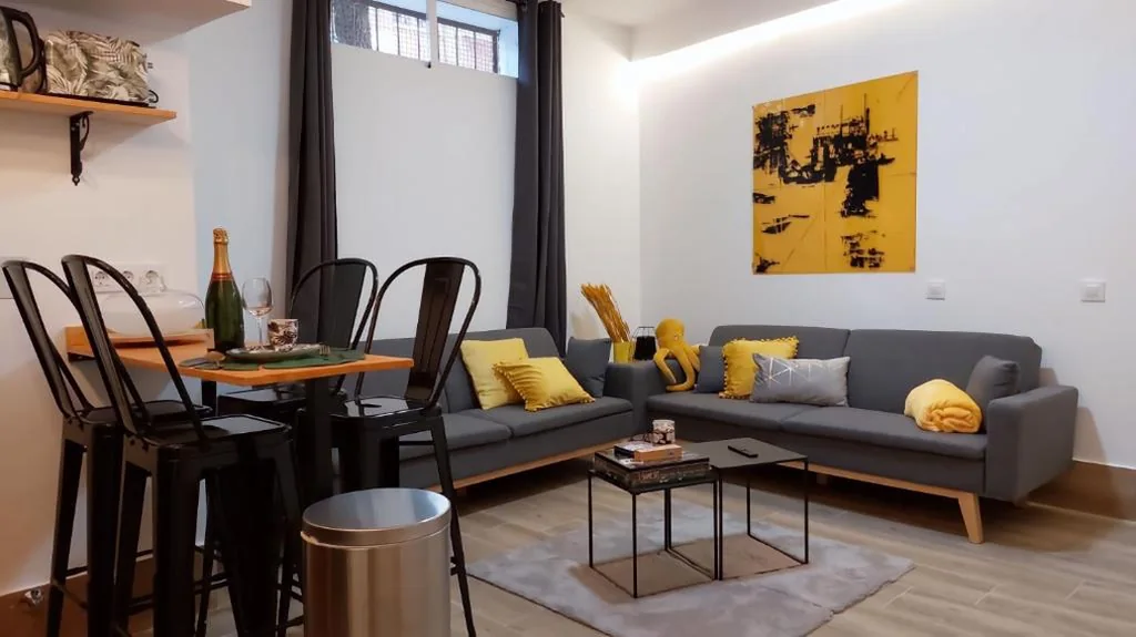Apartamento de 1 quarto — Apartamento completo distancia 350m Chamartin aparthotelmadridea