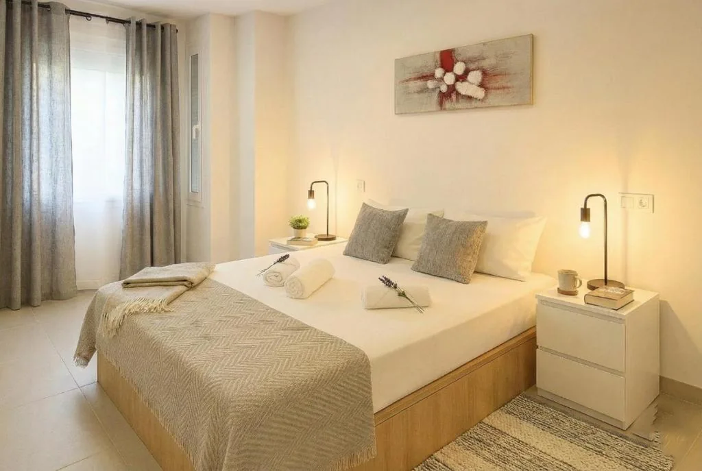 Apartamento (102) com estacionamento (1.º piso) — Apartamentos Benalua Alicante - Con Parking - Elegir en el momento de la reserva