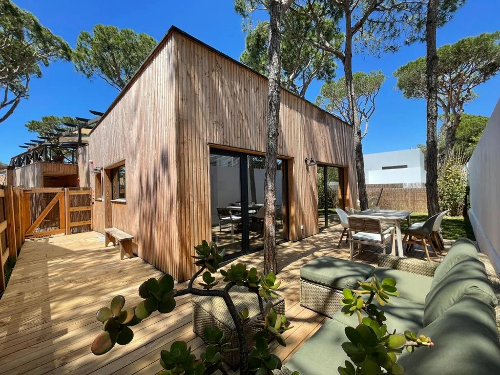 Villa mit 2 Schlafzimmern und Garten — Apartamentos Biopasivos Living Pura Madera