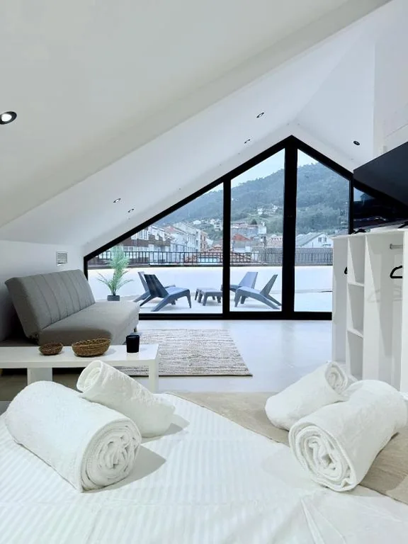 Estudio con terraza — Apartamentos Botón Marinero - Bueu