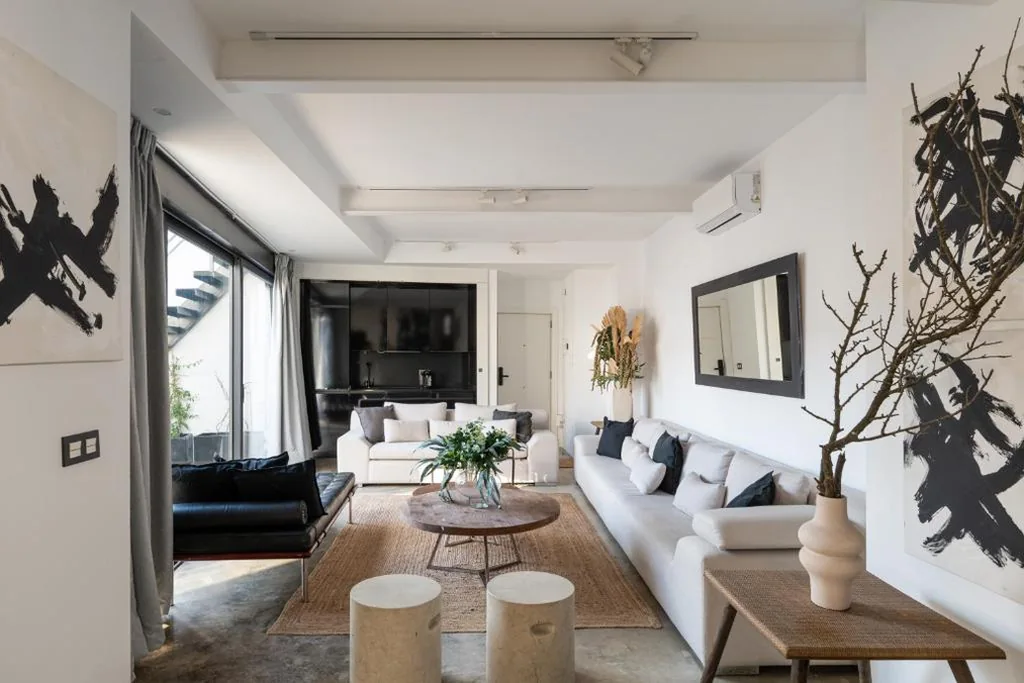 Appartamento con 1 camera da letto e terrazza — Apartamentos General Castaños 36