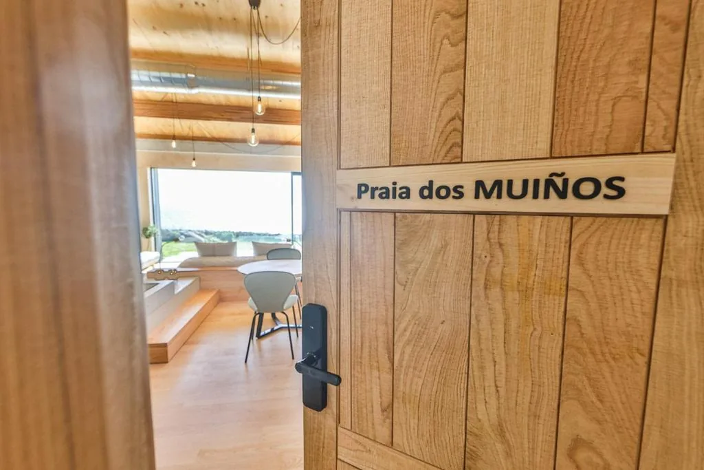 Deluxe-Doppelzimmer mit Meerblick — Apartamentos Luscofusco Costa da Morte