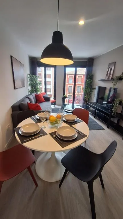 Apartamento Deluxe de 1 dormitorio con vistas a la ciudad — Apartamentos Plaza Costa Calatayud