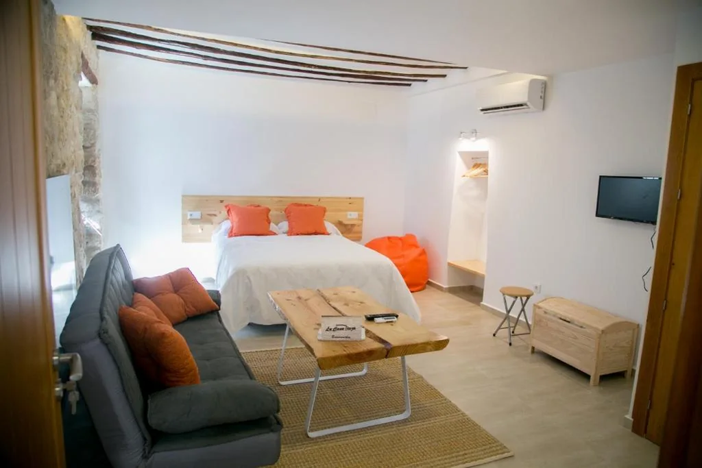 Studio mit Schlafsofa — Apartamentos Turísticos La Casa Vieja