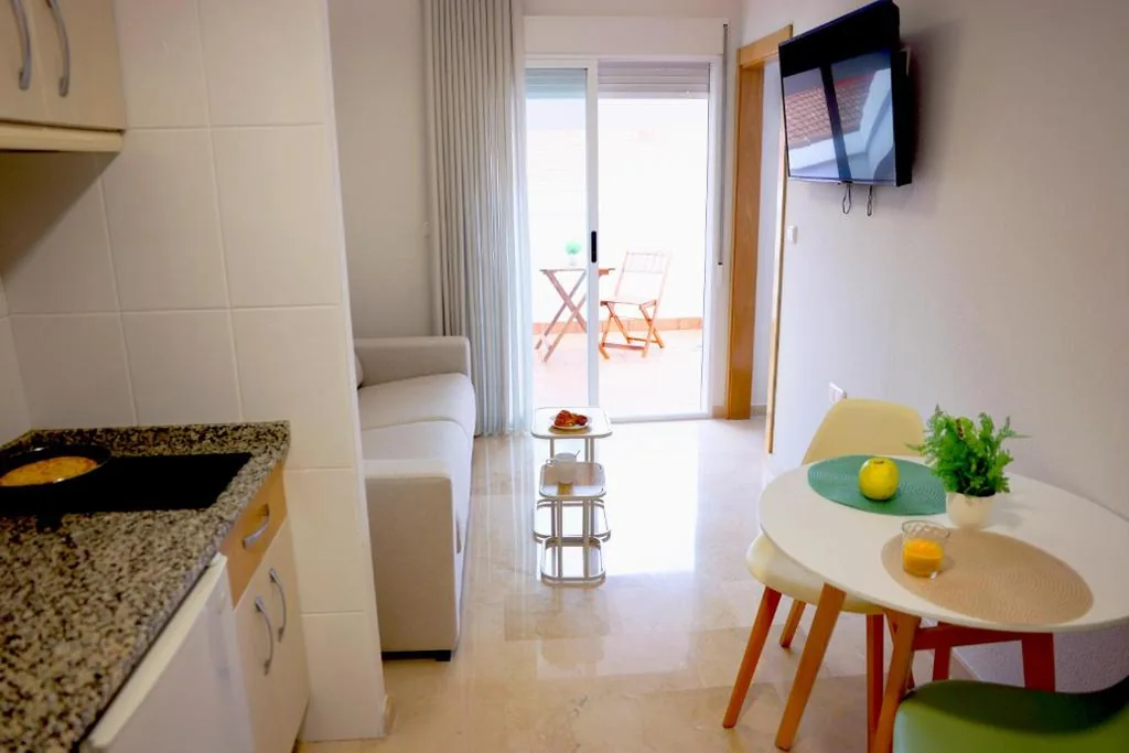 Appartement met terras — Apartamentos VeraVibe