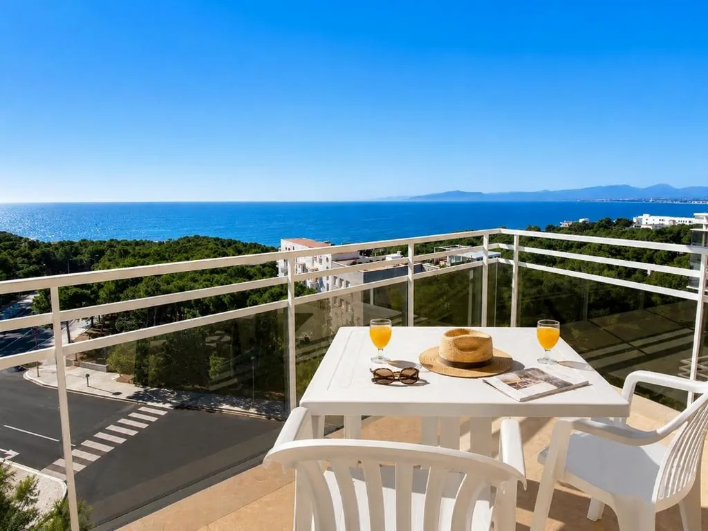 Appartement met 2 slaapkamers en uitzicht op zee — Aparthotel SunClub Salou