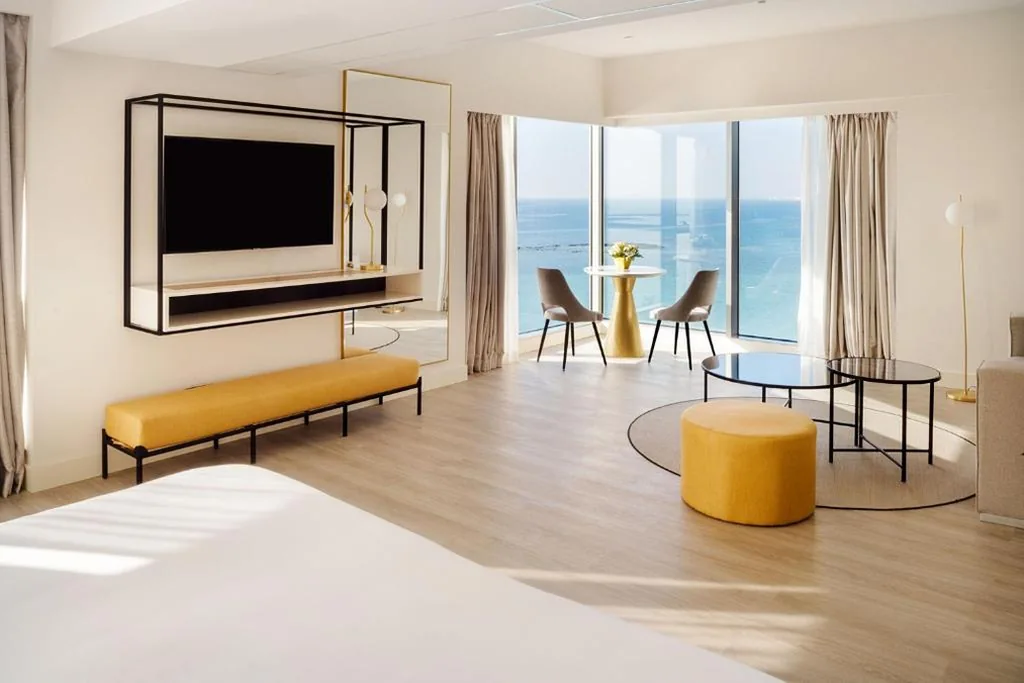 Suite mit Meerblick (2 Erwachsene + 1 Kind) — Arrecife Gran Hotel & Spa