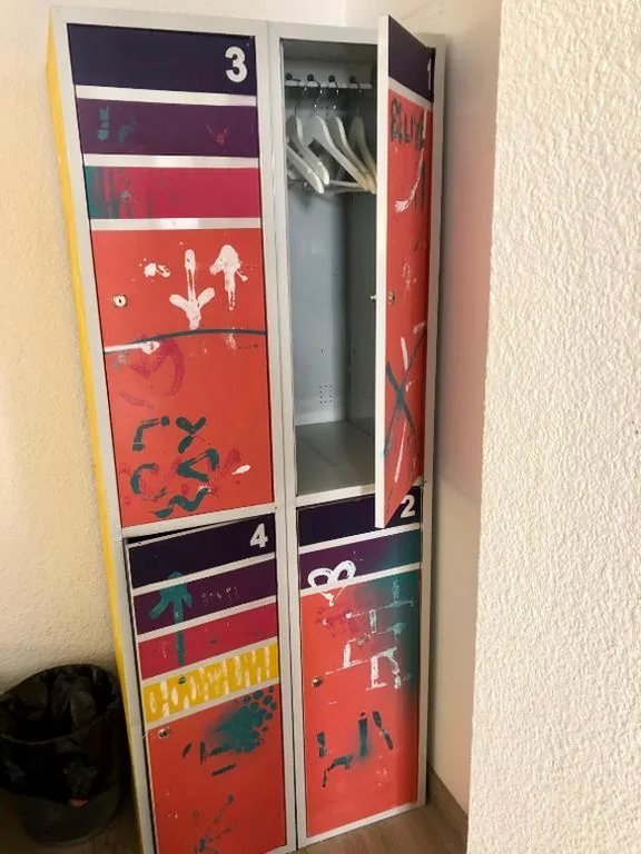 Posto letto in dormitorio misto condiviso da 6 posti — Art&Flats Hostel