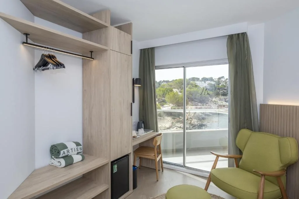 Quarto Duplo com terraço e vista para o mar - 1 ou 2 camas — ARTIEM Audax - Adults Only