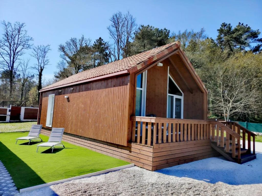 Casa con 2 camere da letto — As Cabanas DO RÍO PEGO