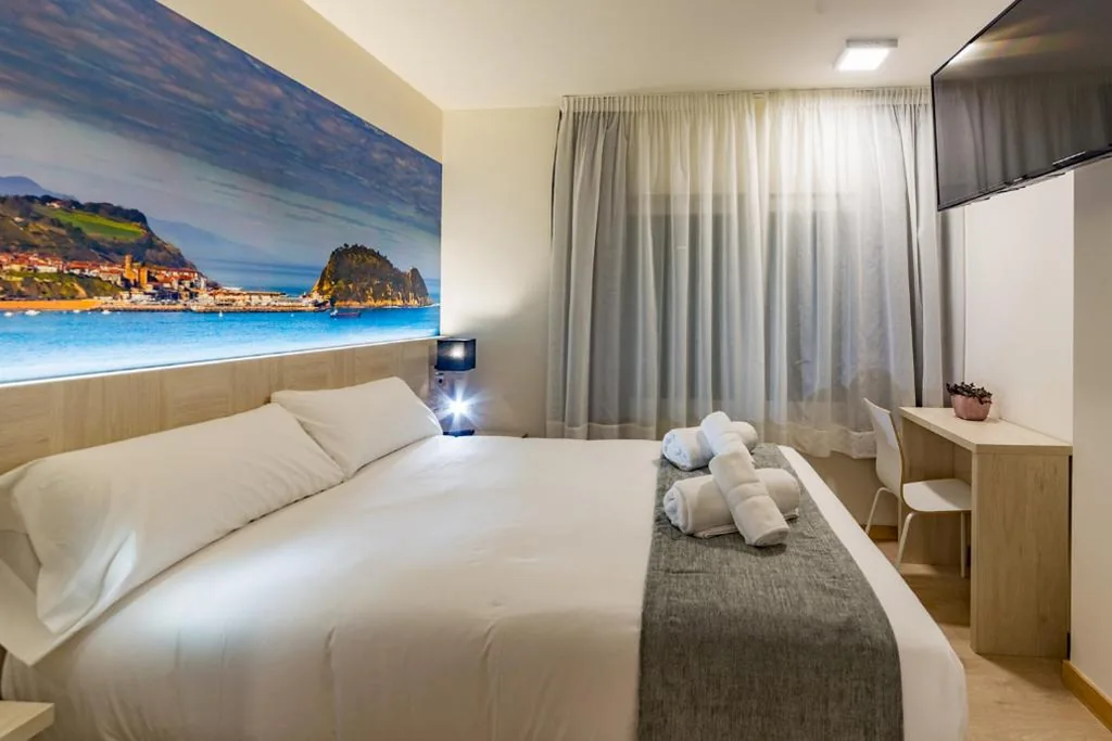 Chambre double économique intérieure — Atotxa Rooms