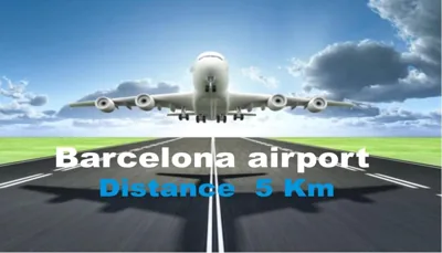 Attic,Terrace & BBQ, Airport 15 Min, Cruise-Port 30 min, Fácil enlace Metro Barcelona — 写真 8