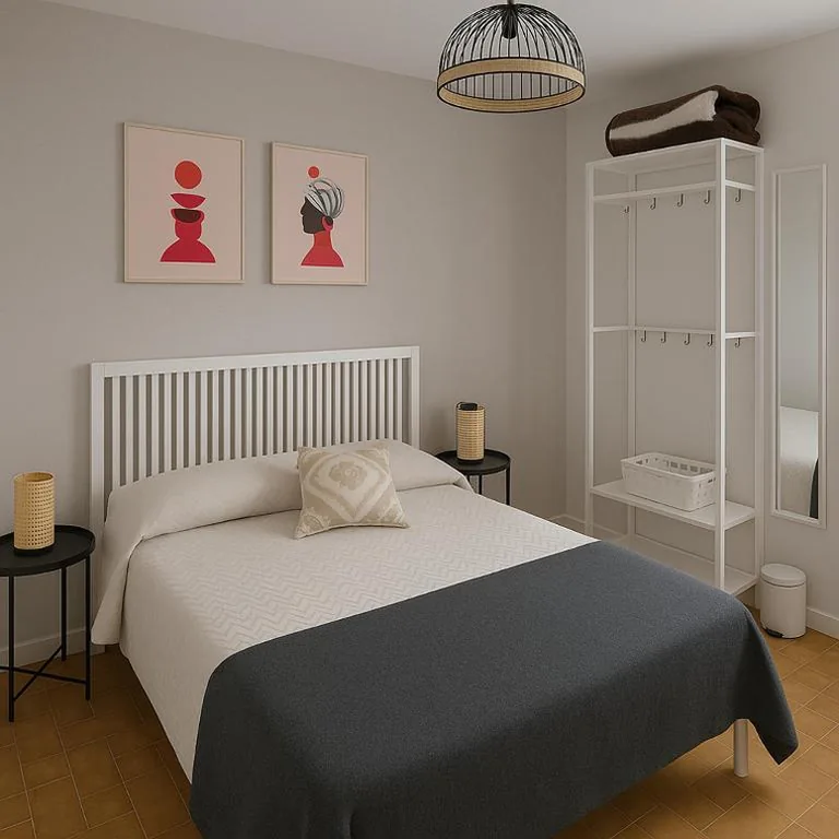 Doppelzimmer mit Gemeinschaftsbad — Aura Jacobea