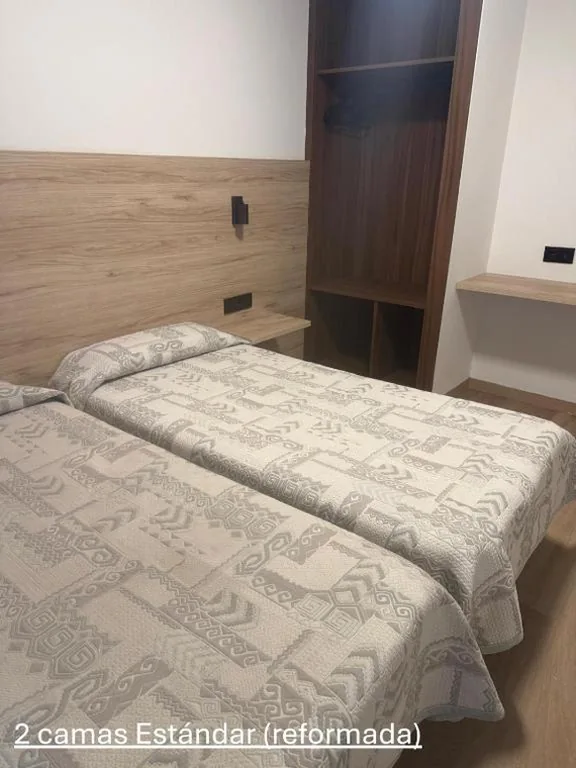 Standaard tweepersoonskamer met 2 bedden — Avenida Gijón Centro