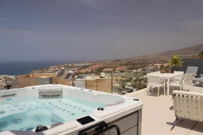 Azure Sky Villa - Panoramic ocean view, luxury, San Eugenio — Foto 9