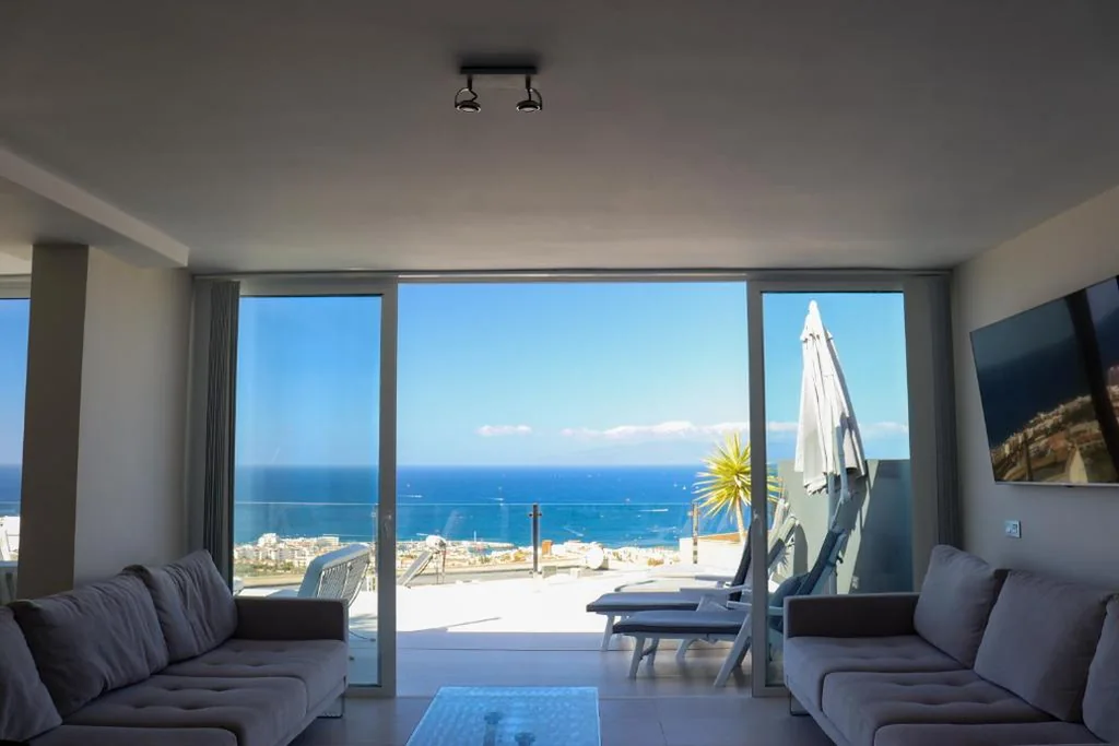 Villa — Azure Sky Villa - Panoramic ocean view, luxury, San Eugenio