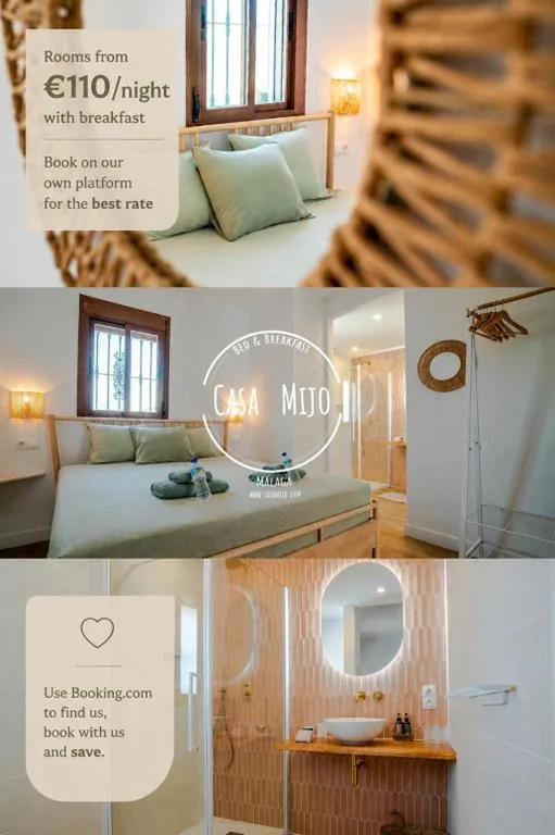 Doppelzimmer mit Terrasse — B&B Casa Mijo