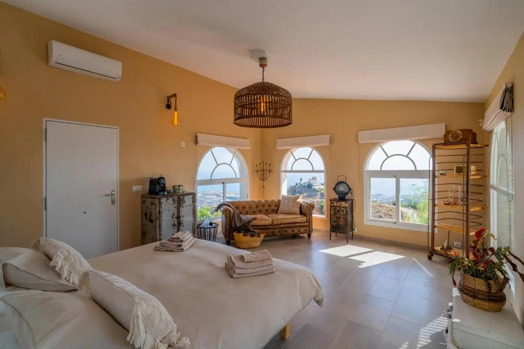 Habitación Doble Deluxe con vistas al mar — B&B Casa Siempre