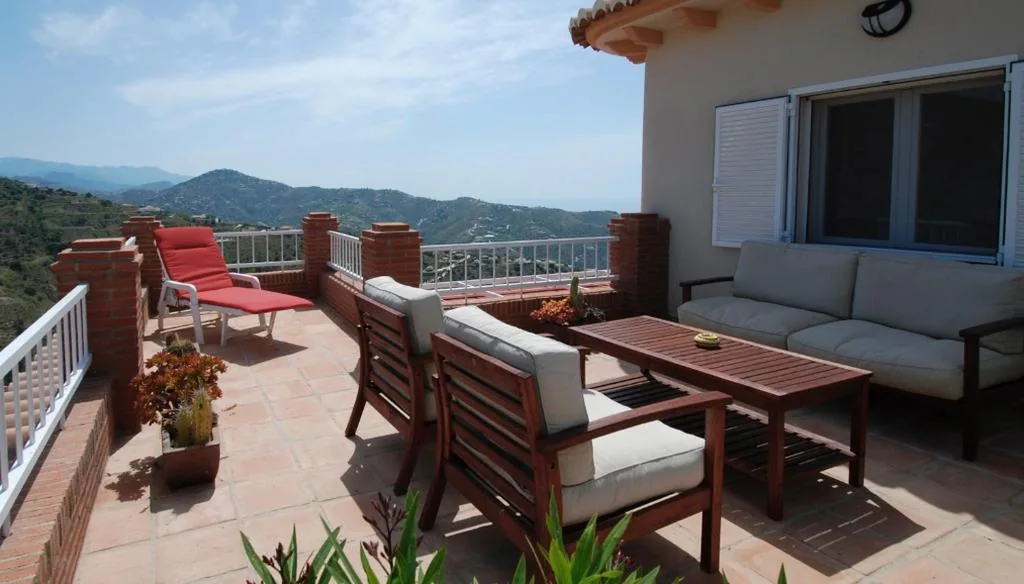 Deluxe-Doppelzimmer mit Balkon und Meerblick — B&B El Pajarero